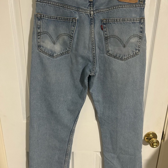 Levi’s men regular fit 505 jeans 34x30 Great condition - Picture 3 of 7